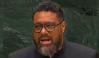 Fakafanua tells UN Pacific must not become staging ground for military escalation, major-power rivalry