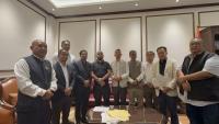 Meghalaya: 8 former UDP MLAs submit BJP merger letter to Assembly