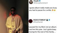 Kizz Daniel Pauses Music Career After Losing His Mother