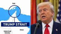 Trump shares ‘Trump Strait’ map amid Iran’s Hormuz proposal