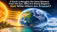 Fresh Exclusive / Cosmo: If Earth Is Roughly the Same Distance From the Sun, Why Are Some Regions Hot While Others Are Frozen?