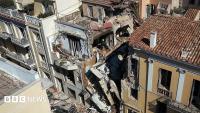 British national among six dead in building explosion close to Acropolis in Athens
