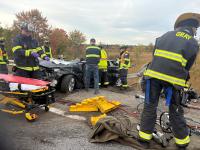 Gray crash causes traffic backup of more than 10 miles