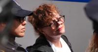 Celebrities and activists arrested in mass anti-war protest outside UN