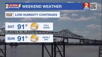 Saturday AM forecast: Dry weekend gives way to a wetter pattern