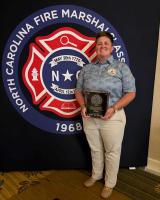 Pender County Fire Marshal Amy Burton Named 2026 North Carolina Fire Marshal of the Year