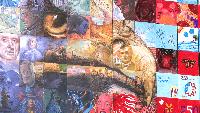 Wyoming County unveils America 250 mural at Tunkhannock school district building