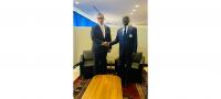 Foreign Minister Receives Cypriot Counterpart