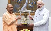 Yogi Adityanath Pays Courtesy Visit to PM Narendra Modi in New Delhi