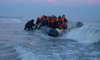 French police must not intervene in shallow waters to stop migrant dinghies heading for UK, their interior minister says