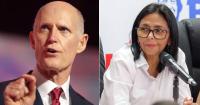 Senator Rick Scott: "The United States knows exactly who Delcy Rodríguez is."