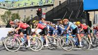Canadian cyclist Vallieres Mill exits women's elite road race at worlds after crash during title defence