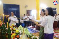 Information Ministry Holds Religious Ceremony for First Day of Kan Ben Festival at North Chin Dam Dek Pagoda