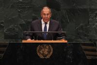 German, Russian foreign ministers have rare meeting at UN