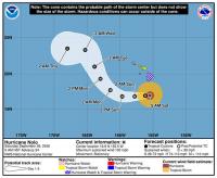 Hurricane Nolo maintains strength as it moves away from Hawaii island