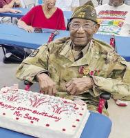 Louisiana’s oldest veteran Sam Mattox celebrates 107th birthday