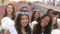 HS Sports Report Game of the Week Previews with the Skyhawks cheerleaders & Bishop Gorman