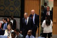 At UN, Russia and Germany's top diplomats hold first talks since 2022