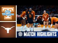 Texas Longhorns at Tennessee Volunteers | Match Highlights | 2026 SEC Volleyball