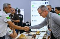 Turkmen chess players drew with the Austrian team at the Olympiad in Samarkand