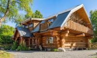 Wood you believe it? This magnificent home could be Scotland's first-ever £1million log cabin
