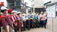 Students taken behind the scenes of Chandigarh’s waste management system
