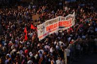 Thousands march in Madrid to protest Spain’s housing crisis after eviction of 87-year-old woman