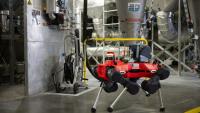 Industrial inspection robots can now automatically open doors and authenticate themselves