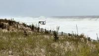 Storm conditions close beaches, fishing access in Delaware, Ocean City