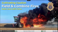Harvest season can bring field, combine fires 