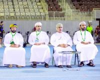 Al Busaidi meets players ahead of Saudi clash