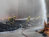 Update: SHAES clears scene of industrial fire