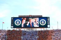 Trump attends Tennessee football game