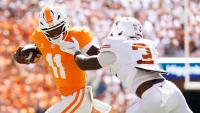 What happened to Faizon Brandon? Latest injury update on Tennessee QB as he returns vs Texas