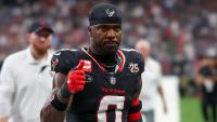 NFL threatens Texans' Azeez Al-Shaair over eye-black messaging