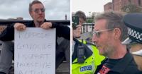 Massive Attack musician arrested at Palestine protest outside Labour conference