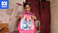 Gazan children are returning to school but war is still front of mind