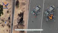 War Media releases footage of Saudi enemy positions & vehicles targeted by Rajum drones