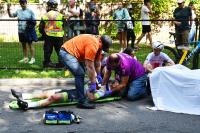 Favourites put out of contention in major crash at the World Championships women’s road race