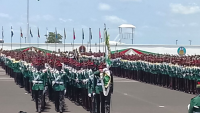 Tinubu charges newly commissioned military officers to protect Nigerians