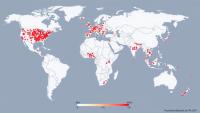 Global analysis maps Staphylococcus aureus burden and antibiotic resistance in dairy cow udder infections