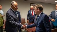 German and Russian foreign ministers meet for first time in over four years