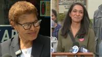 Bass, Raman are nearly tied in fundraising with LA mayoral election weeks away