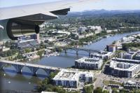 Air Force One Flies Over Stadium Ahead of Texas–Tennessee College Football Game