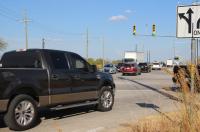 Residents see preview of Bonds Ranch Road bridge over Business 287, railroad crossings