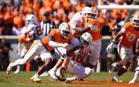 #1 Longhorns Holds Off #14/13 Tennessee Football 20-17