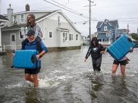 One dead as powerful storm brings flooding, power cuts to northeastern US