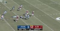 Maine football falls to Elon
