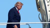Donald Trump slammed for 'wasting taxpayer money' as he leaves Tennessee vs Texas at half time