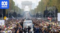 Pope Leo draws 800,000 people to open-air mass in Paris
